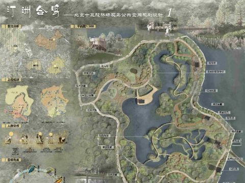 汀洲和鸣——北京十三陵林场观鸟公共空间规划设计