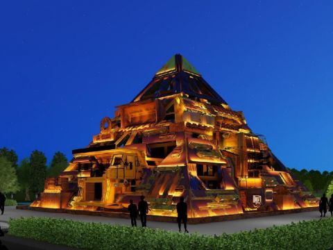 准格尔旗准能矿业文化博物公园--工业装置方案设计