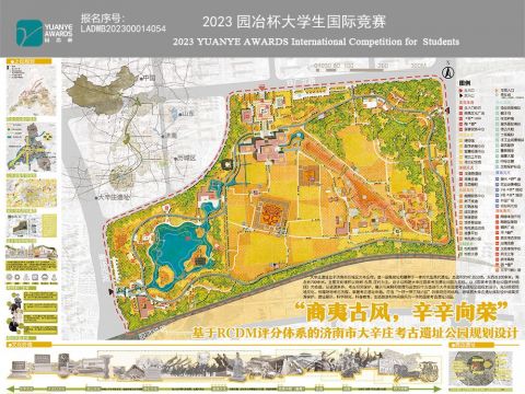 “商夷古风，辛辛向荣” ——基于RCDM评分体系的济南市大辛庄考古遗址公园规划设计