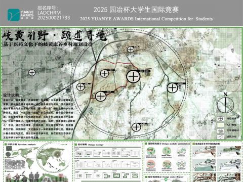 岐黄引野·颐道寻境——基于医药文化下的岐黄康养乡村规划与改造设计