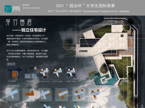 穿竹幽居——独立住宅设计