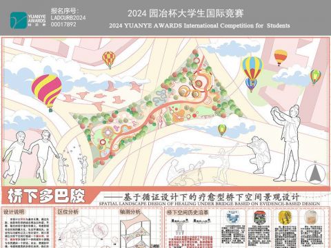 《桥下多巴胺——基于循证设计下的疗愈型桥下空间景观设计》