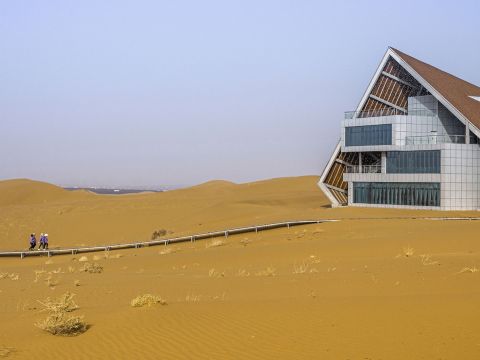 三文建筑 | 中卫大漠星河营地接待中心