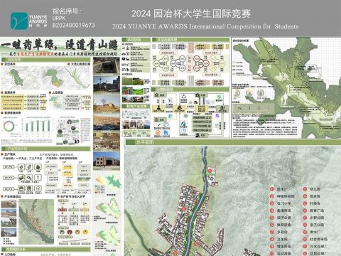 一畦药草绿，漫道青山游——基于生态生产生活联动交互的唐县石门乡政府驻地修建性详细规划