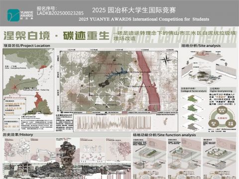 涅槃白境·碳迹重生——碳足迹逆转理念下的佛山市三水区白泥坑垃圾填埋场改造