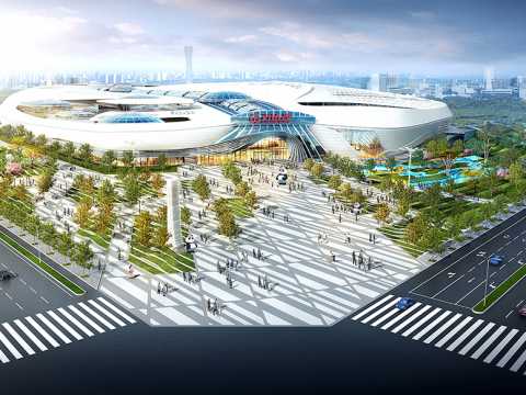 兰州万达茂景观规划设计