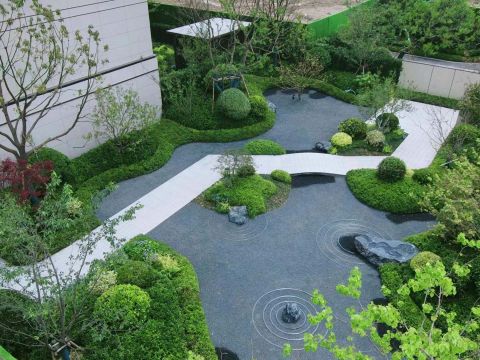 舒城华安绿城春澜滨湖展示区景观绿化及道排工程