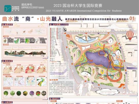 曲水流“商”·山光融人——基于儿童亲自然教育理念的汤水河综合服务中心区规划设计