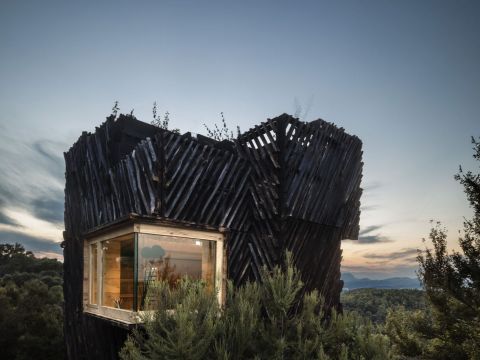 Valldaura Labs | 巴塞罗那隔离舱Voxel木屋