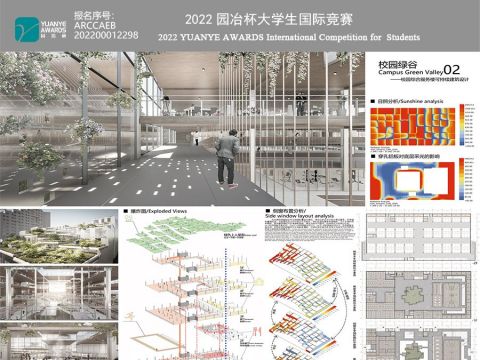校园绿谷——校园综合服务楼可特续建筑设计