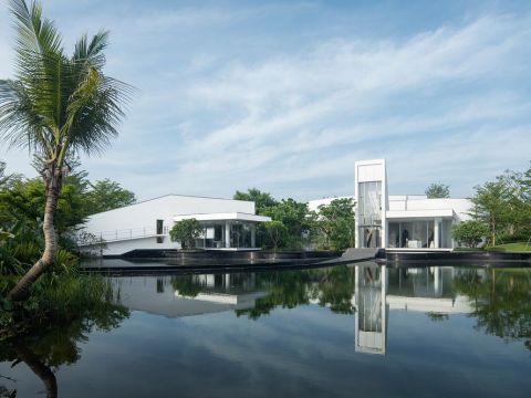 海口江东新区国际社区示范区景观工程