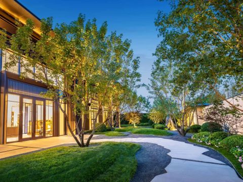 唐山鸿坤理想城示范区园林景观工程