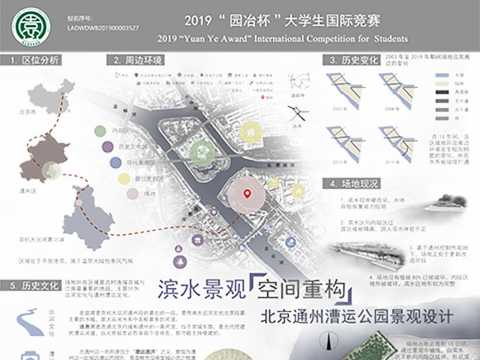 滨水景观空间重构——北京通州漕运公园景观设计