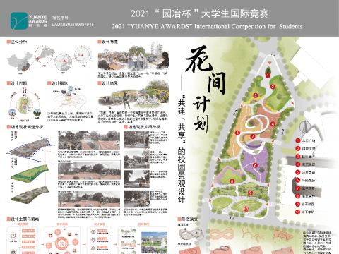 花间计划——“共建、共享”的校园景观设计