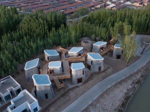 园冶杯参赛作品 | 空心村改建：河北张家口西窑洞里