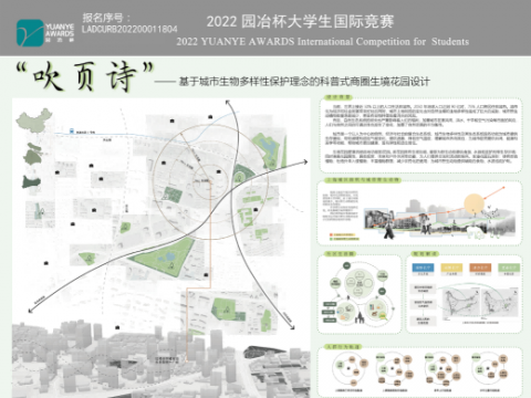 吹页诗——基于城市生物多样性保护理念的科普式商圈生境花园设计