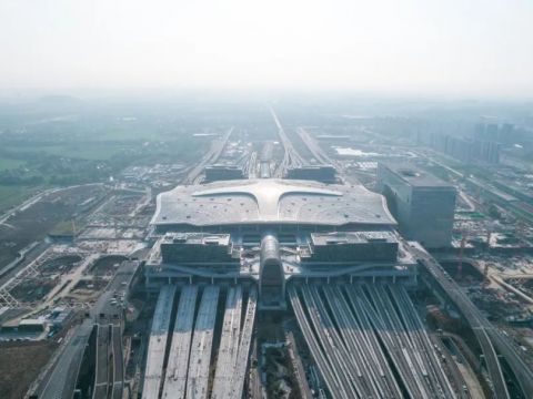 筑境设计 中铁四院 | “云”端的杭州西站