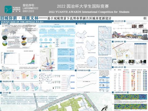 旧城弥新·碳循文林——基于双碳背景下昆明市翠湖片区城市更新设计