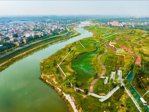 西安高新区沣河、潏河入沣口环境综合治理二期工程