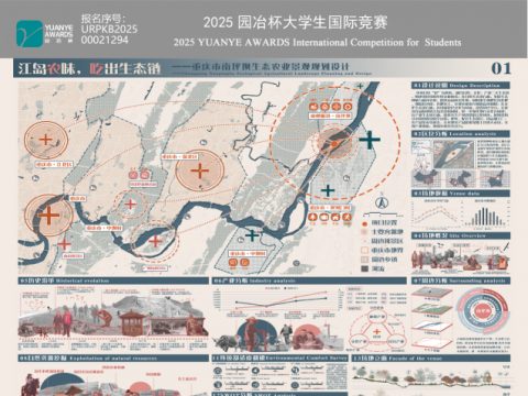 江岛农味，吃出生态链——重庆市南坪坝生态农业景观规划设计