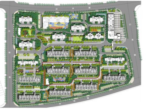 合肥蓝光·林肯公园大区景观工程