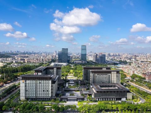 广州云珠酒店中轴景观设计