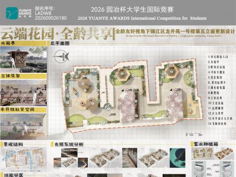 全龄友好视角下锦江区龙井苑一号楼第五立面更新设计