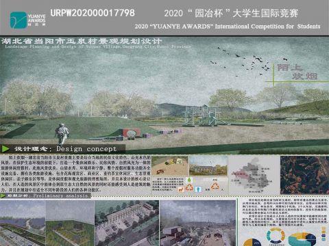 陌上炊烟--湖北省当阳市玉泉村景观规划设计