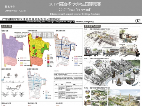 广东潮州笔架山宋窑大遗址村落更新规划及景观设计