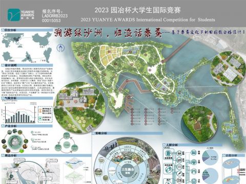 溯游绿沙洲，归渔话桑蚕---基于桑蚕文化下的田园综合体设计