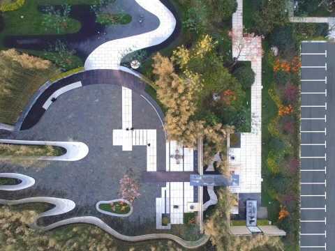 合肥滨湖荣盛华府项目示范区园林景观工程