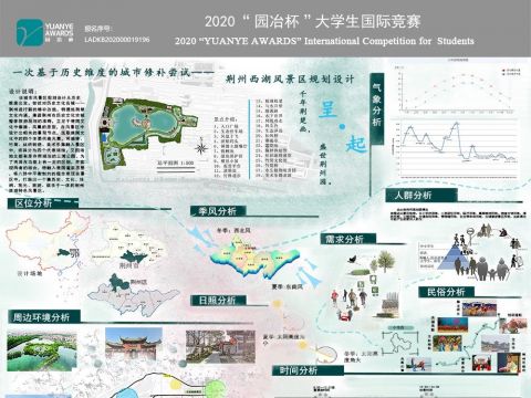 一次基于历史维度的城市修补尝试——荆州西湖风景区规划设计