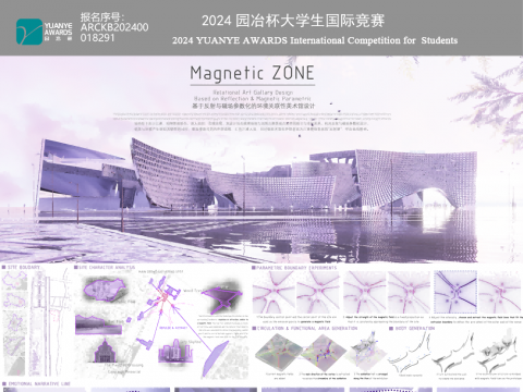 Magnetic Zone——基于反射与磁场参数化的环境关联性美术馆设计
