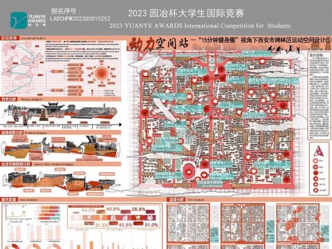 动力空间站——“15分钟健身圈”视角下西安市碑林区运动空间设计