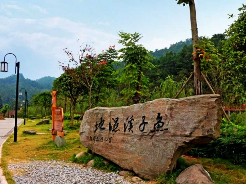 四川达州鱼子溪湿地公园景观设计