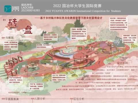 “砖”盘—基于乡村振兴和红色文化背景下的乡村景观设计