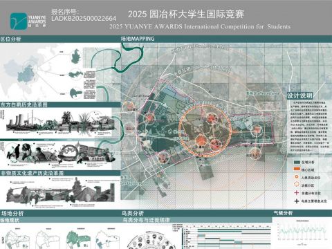 盐韵栖踪——盐场生态修复导向下的鸟类栖息地营造与非遗科普教育空间构建
