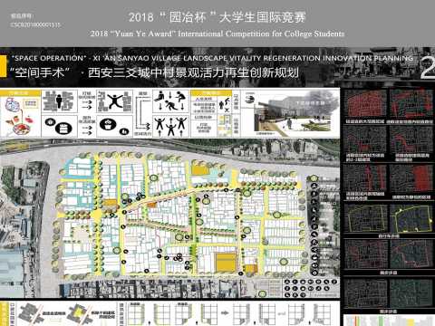 “空间手术”.西安三爻城中村景观活力再生创新规划