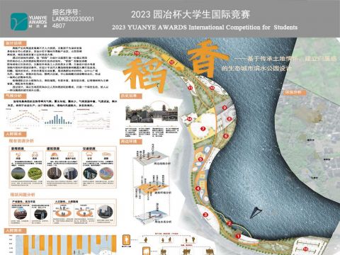 稻香——基于传承土地情怀、建立归属感的生态城市滨水公园设计
