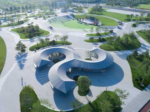 艺合境｜荣成市市民文化活动公园读书角