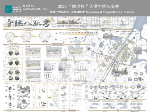 奇经八脉考——城市针灸理论下的村落与工厂的共生设计