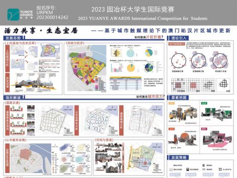 活力共享·生态宜居——基于城市触媒理论下的澳门祐汉片区城市更新