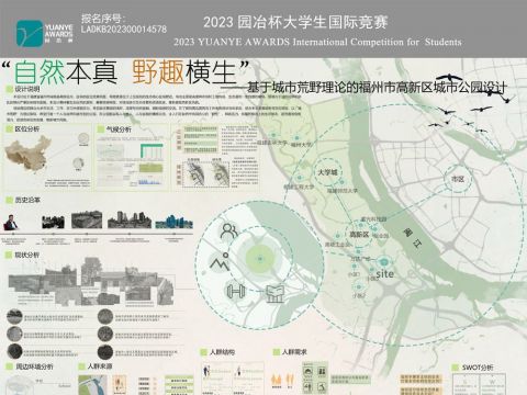 “自然本真 野趣横生”——基于城市荒野理论的福州市高新区城市公园设计