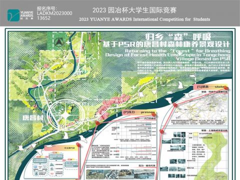 归乡“森”呼吸——基于PSR的唐昌村森林康养景观设计