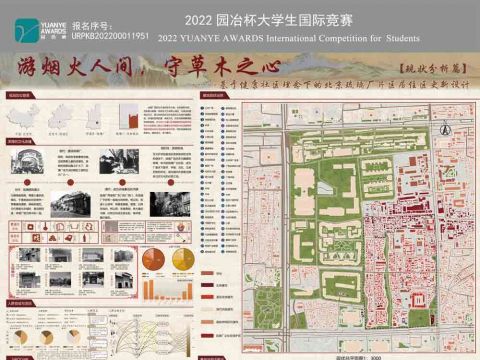 游烟火人间，守草木之心—基于健康社区理念下的北京琉璃厂片区居住区更新设计