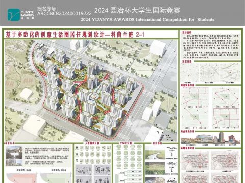 基于多龄化的创意生活圈居住规划设计--科茵兰庭