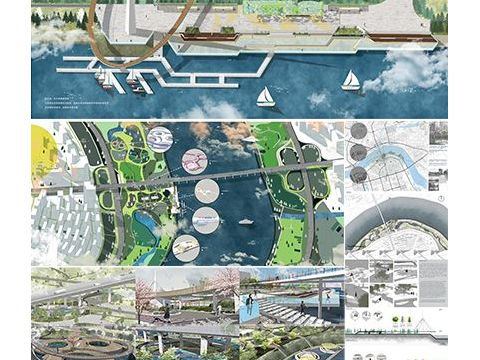 “桥石远栈”——滨水公园景观规划设计