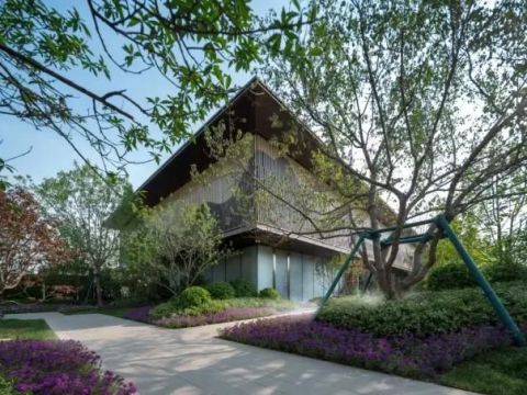 路劲御合院项目售示范区景观工程