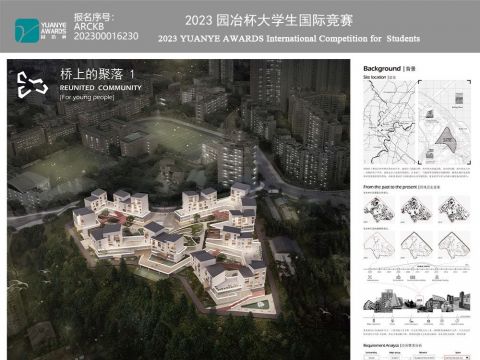 桥上的聚落——以年轻人为目标群体的居住区设计