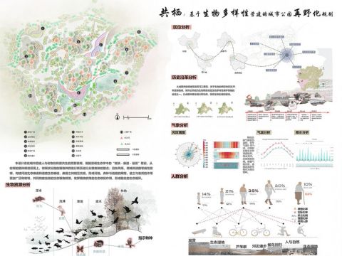 共栖——基于生物多样性营建的城市公园再野化规划设计